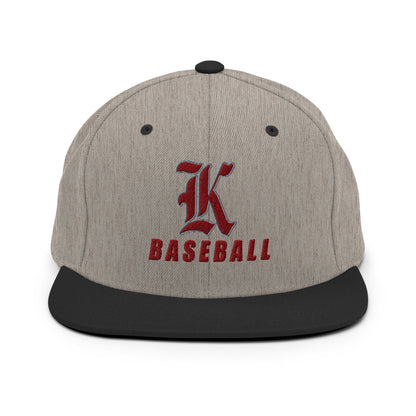 Snapback Hat | Kofa Baseball Booster Club | Vanguard Logo