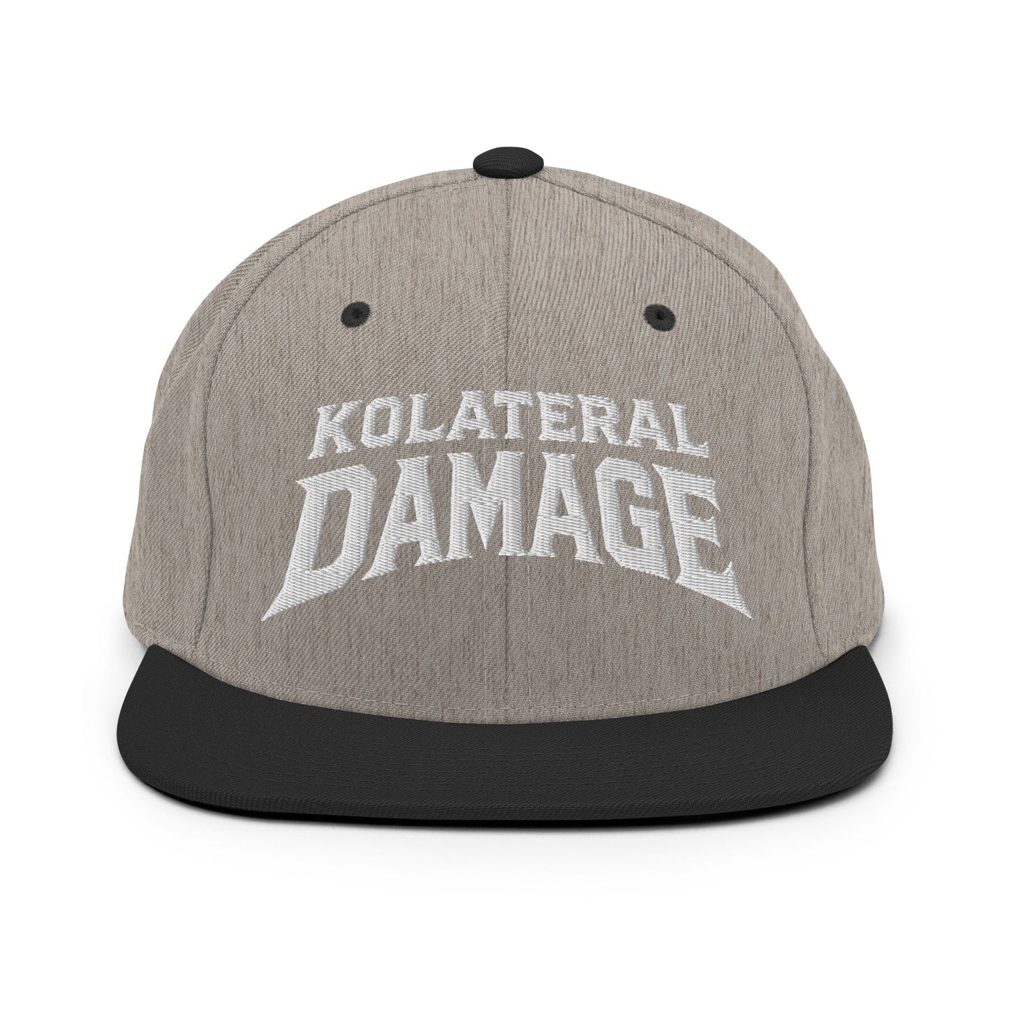Snapback Hat | Kolateral Damage E-Sports | Ice Kold Crest Logo