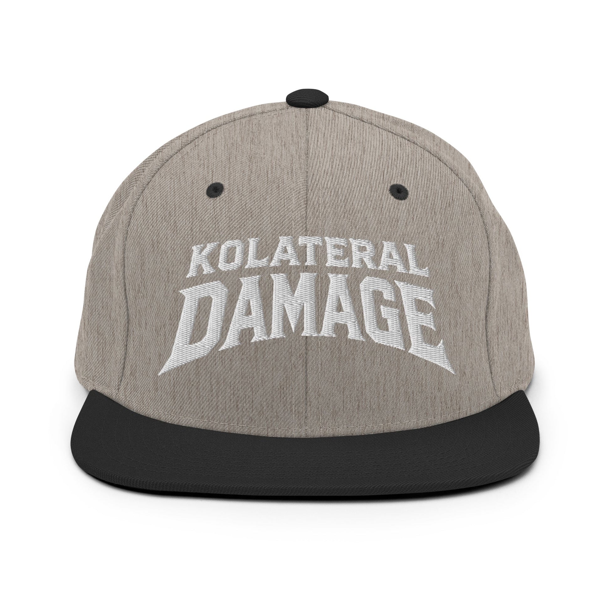 Snapback Hat | Kolateral Damage E-Sports | Ice Kold Crest Logo