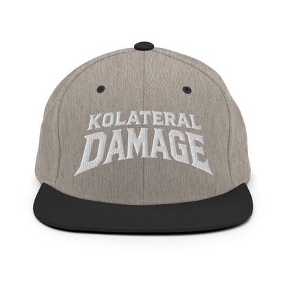 Snapback Hat | Kolateral Damage E-Sports | Ice Kold Crest Logo