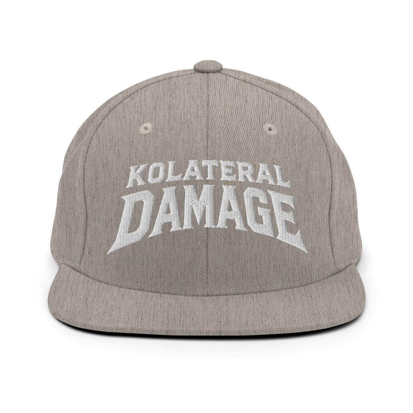Snapback Hat | Kolateral Damage E-Sports | Ice Kold Crest Logo