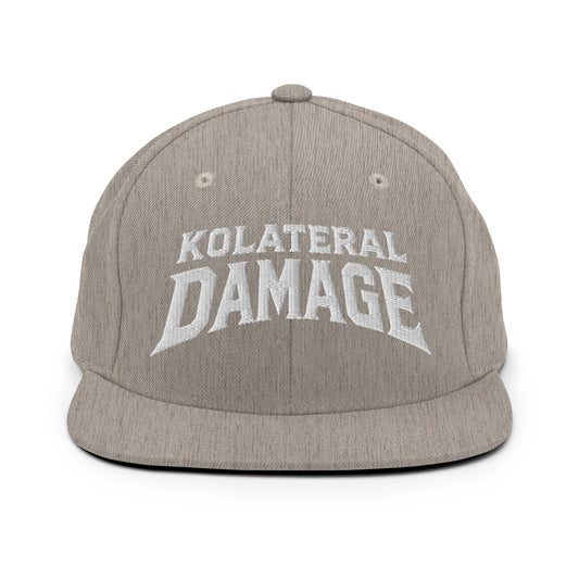 Snapback Hat | Kolateral Damage E-Sports | Ice Kold Crest Logo