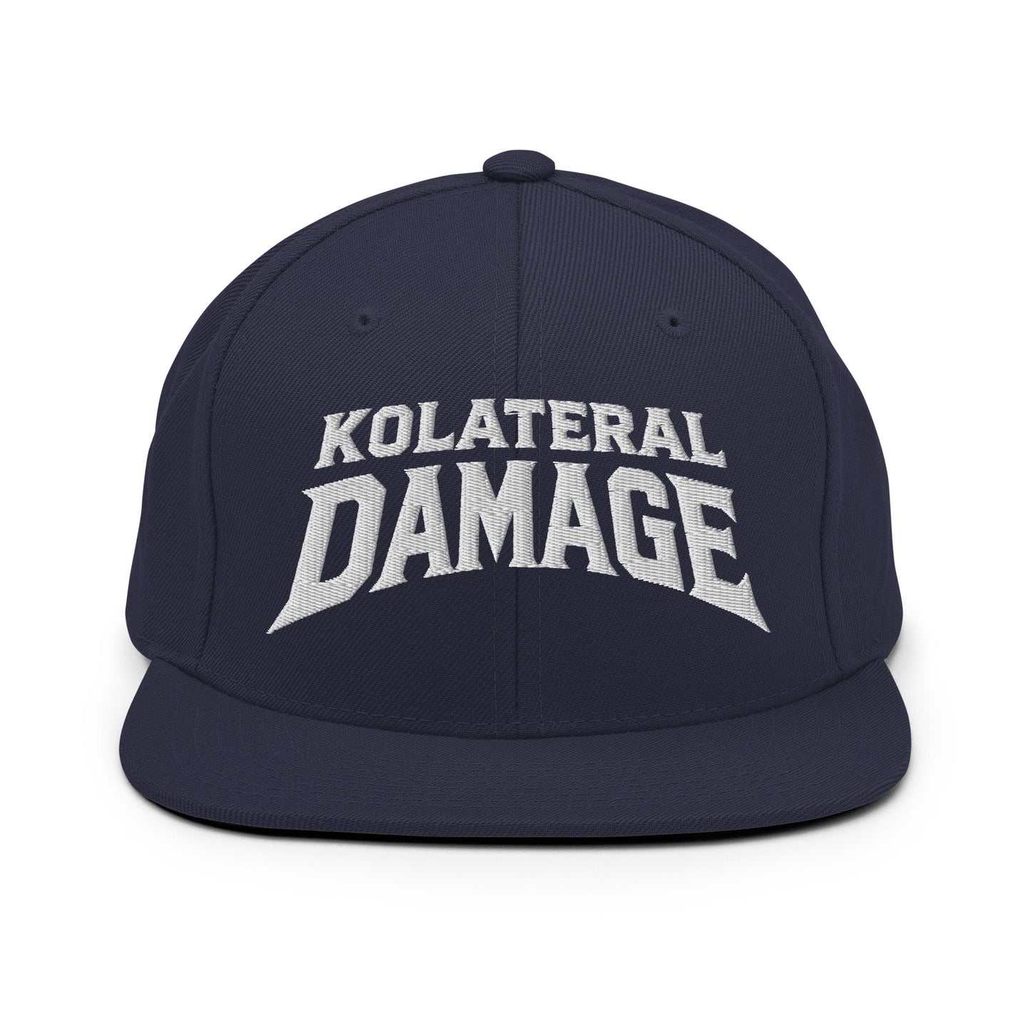 Snapback Hat | Kolateral Damage E-Sports | Ice Kold Crest Logo