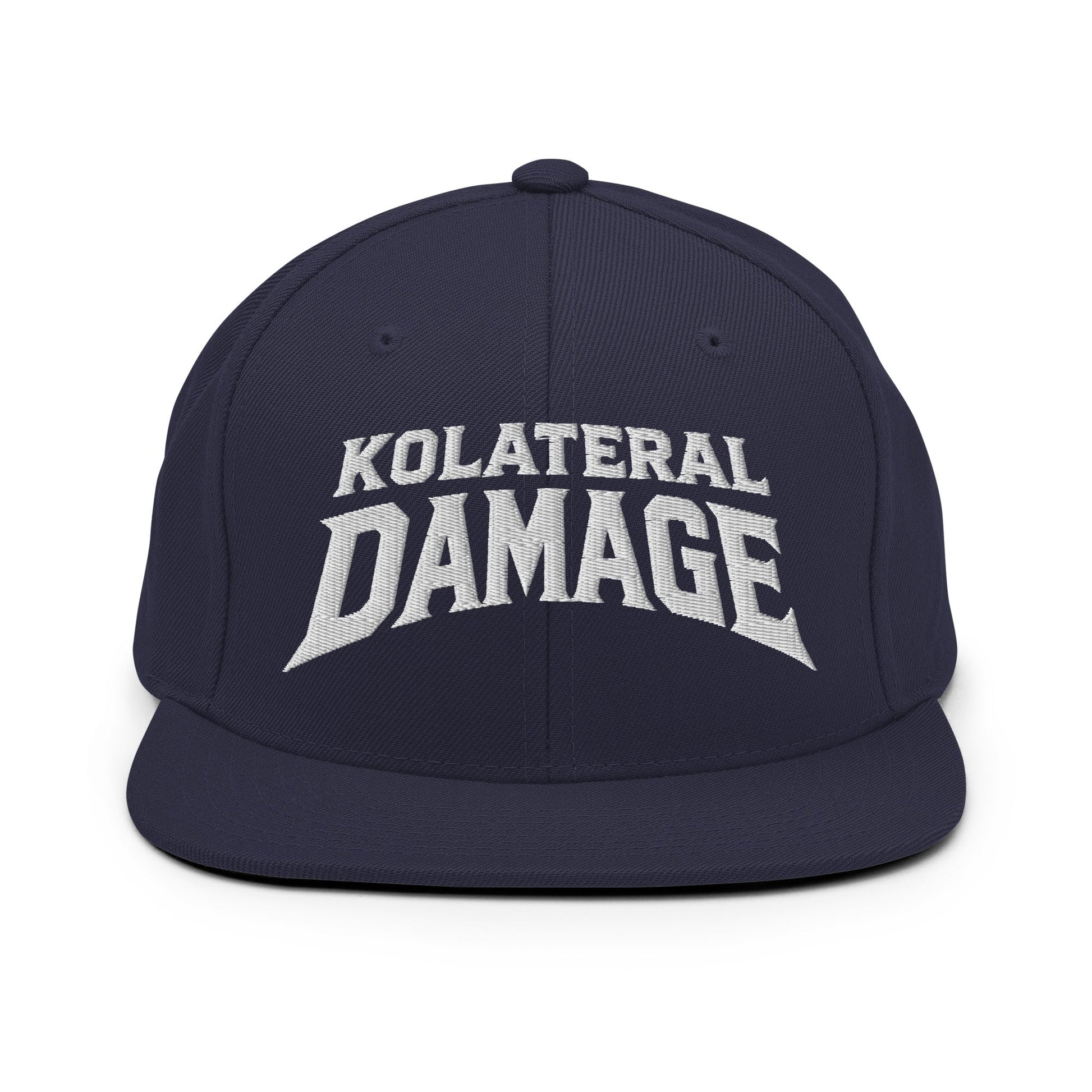 Snapback Hat | Kolateral Damage E-Sports | Ice Kold Crest Logo