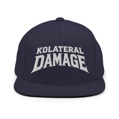 Snapback Hat | Kolateral Damage E-Sports | Ice Kold Crest Logo