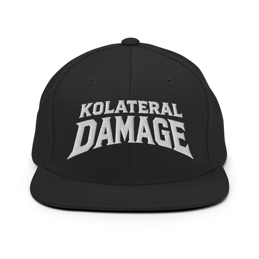 Snapback Hat | Kolateral Damage E-Sports | Ice Kold Crest Logo