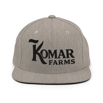Snapback Hat | Komar Farms | Mark Logo
