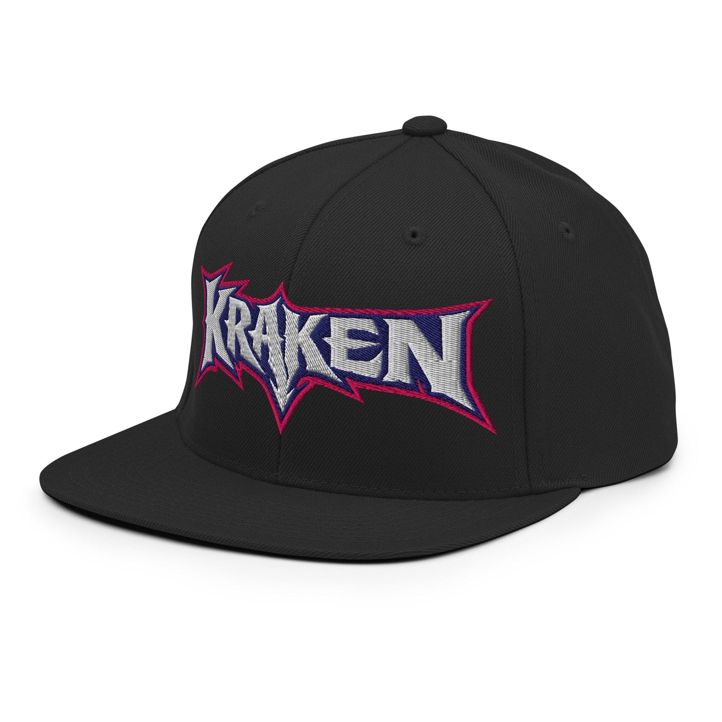 Snapback Hat | Kraken Fastpitch | Script Logo