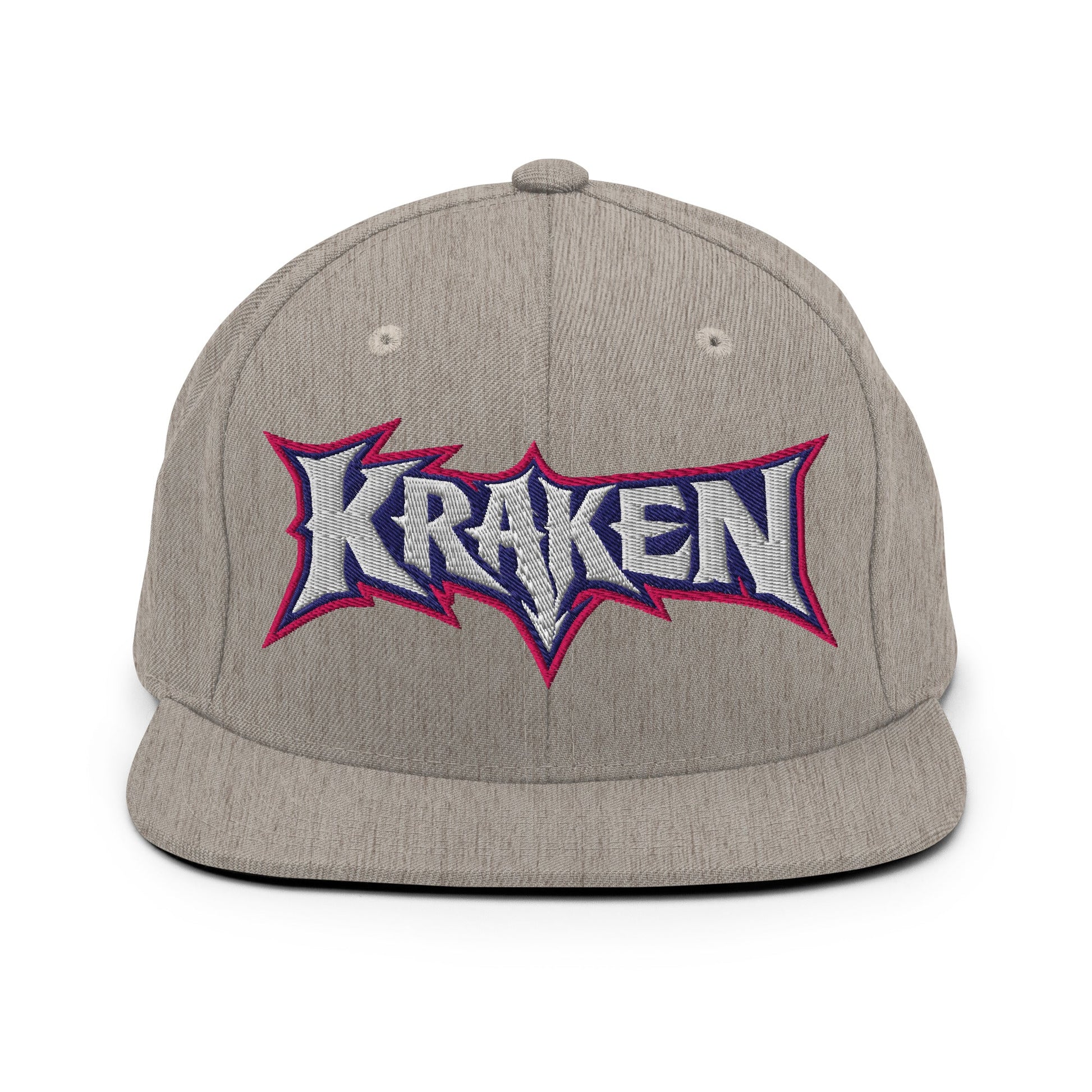Snapback Hat | Kraken Fastpitch | Script Logo