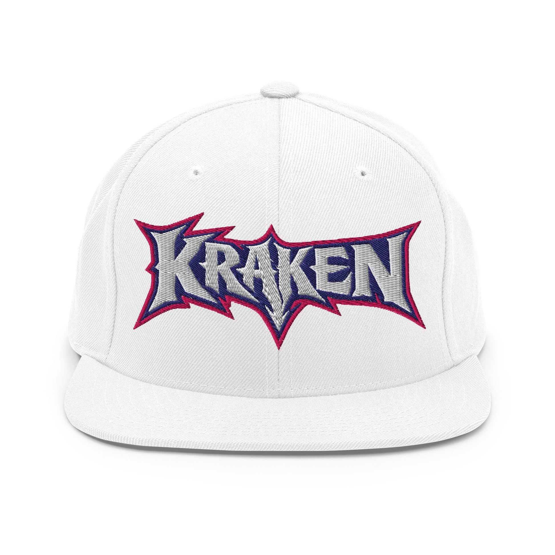 Snapback Hat | Kraken Fastpitch | Script Logo