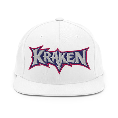 Snapback Hat | Kraken Fastpitch | Script Logo