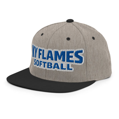 Snapback Hat | KY Flames | Mark Logo
