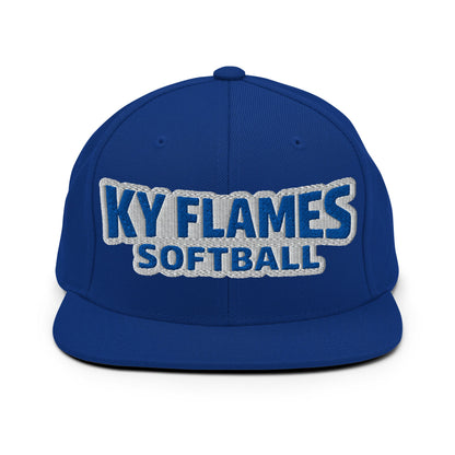 Snapback Hat | KY Flames | Mark Logo