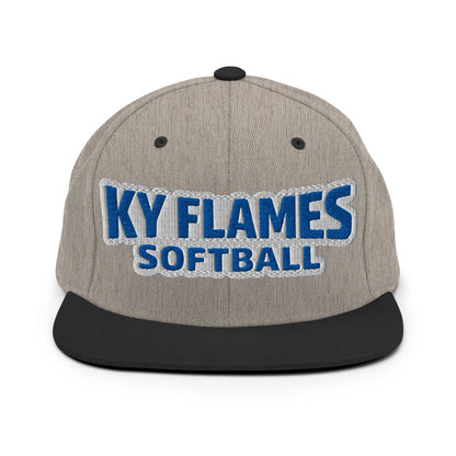 Snapback Hat | KY Flames | Mark Logo