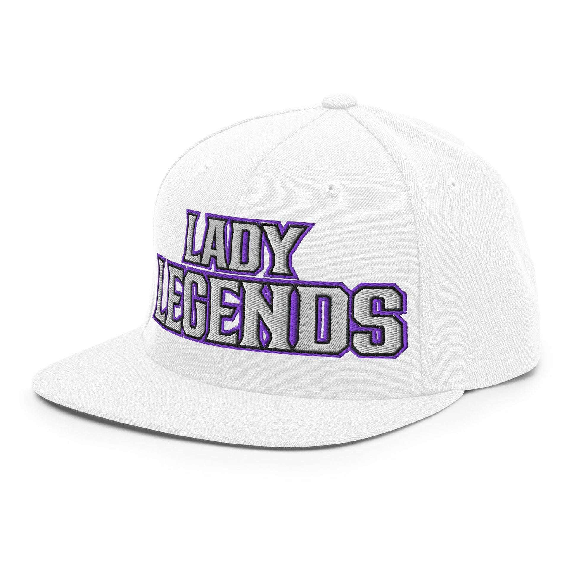 Snapback Hat | Lady Legends Volleyball | Script Logo