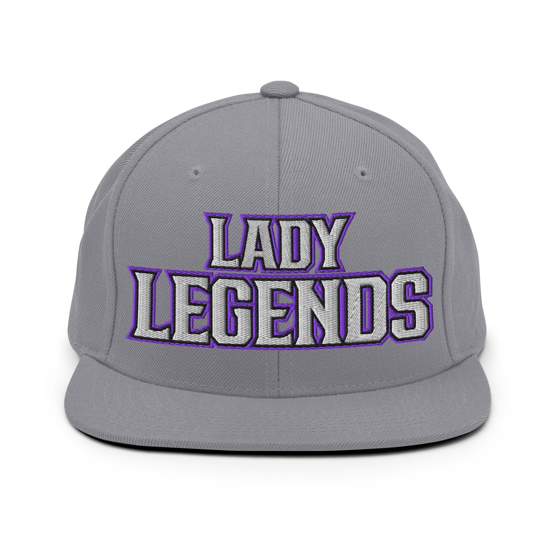 Snapback Hat | Lady Legends Volleyball | Script Logo