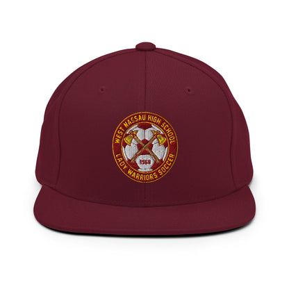 Snapback Hat | Lady Warrior Soccer Booster Club | Lady Warriors Logo