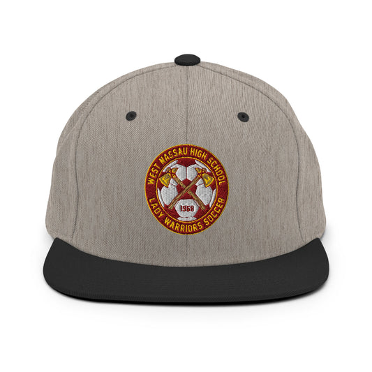 Snapback Hat | Lady Warrior Soccer Booster Club | Lady Warriors Logo