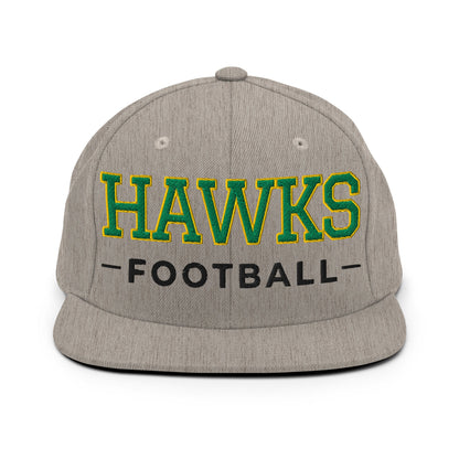 Snapback Hat | Lake Minneola Hawks Football | Mark Logo