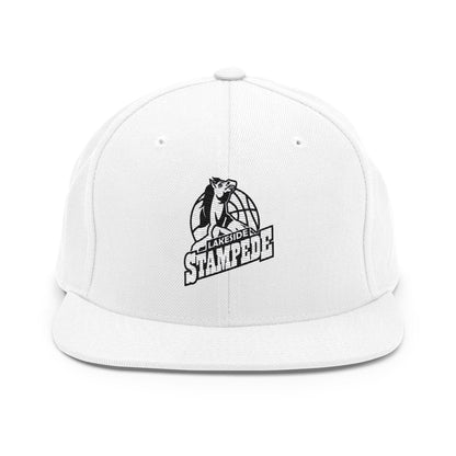 Snapback Hat | Lakeside Stampede | Basketball Mascot Logo