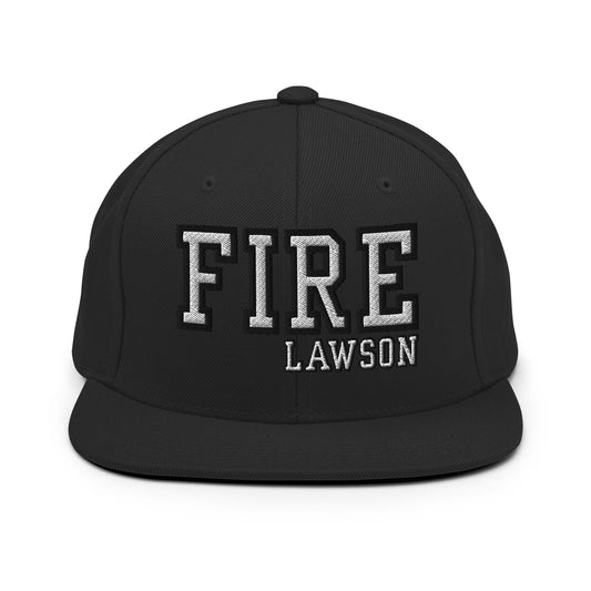 Snapback Hat | Lawson Fire Department | Script Logo