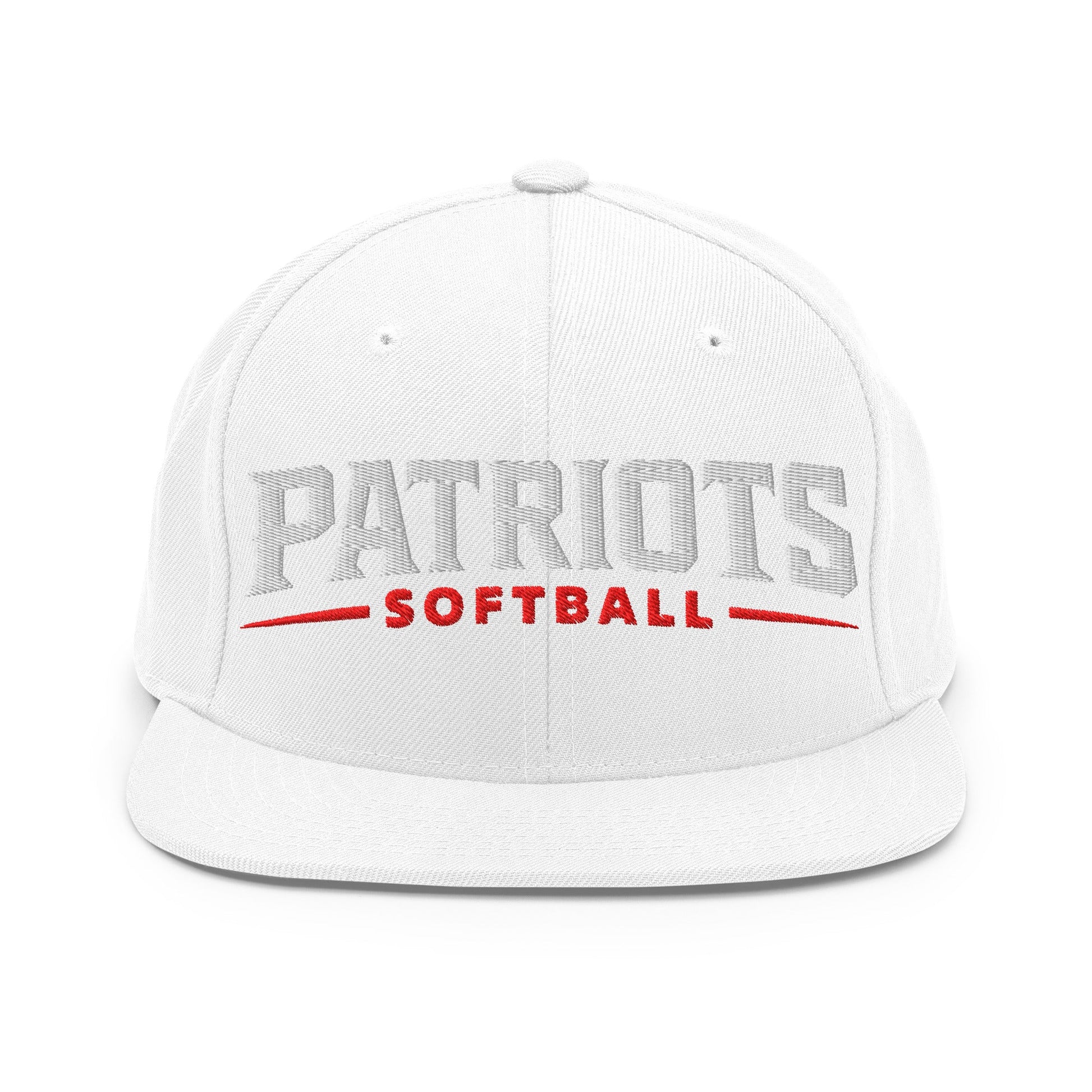 Snapback Hat | LFMS Athletics | Patriots Softball Logo