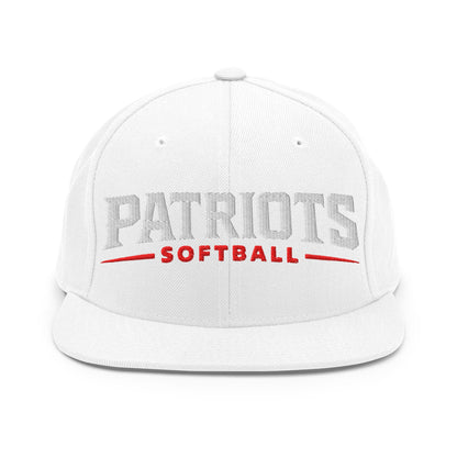 Snapback Hat | LFMS Athletics | Patriots Softball Logo