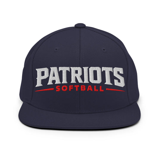 Snapback Hat | LFMS Athletics | Patriots Softball Logo