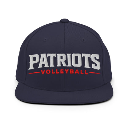 Snapback Hat | LFMS Athletics | Patriots Volleyball Logo