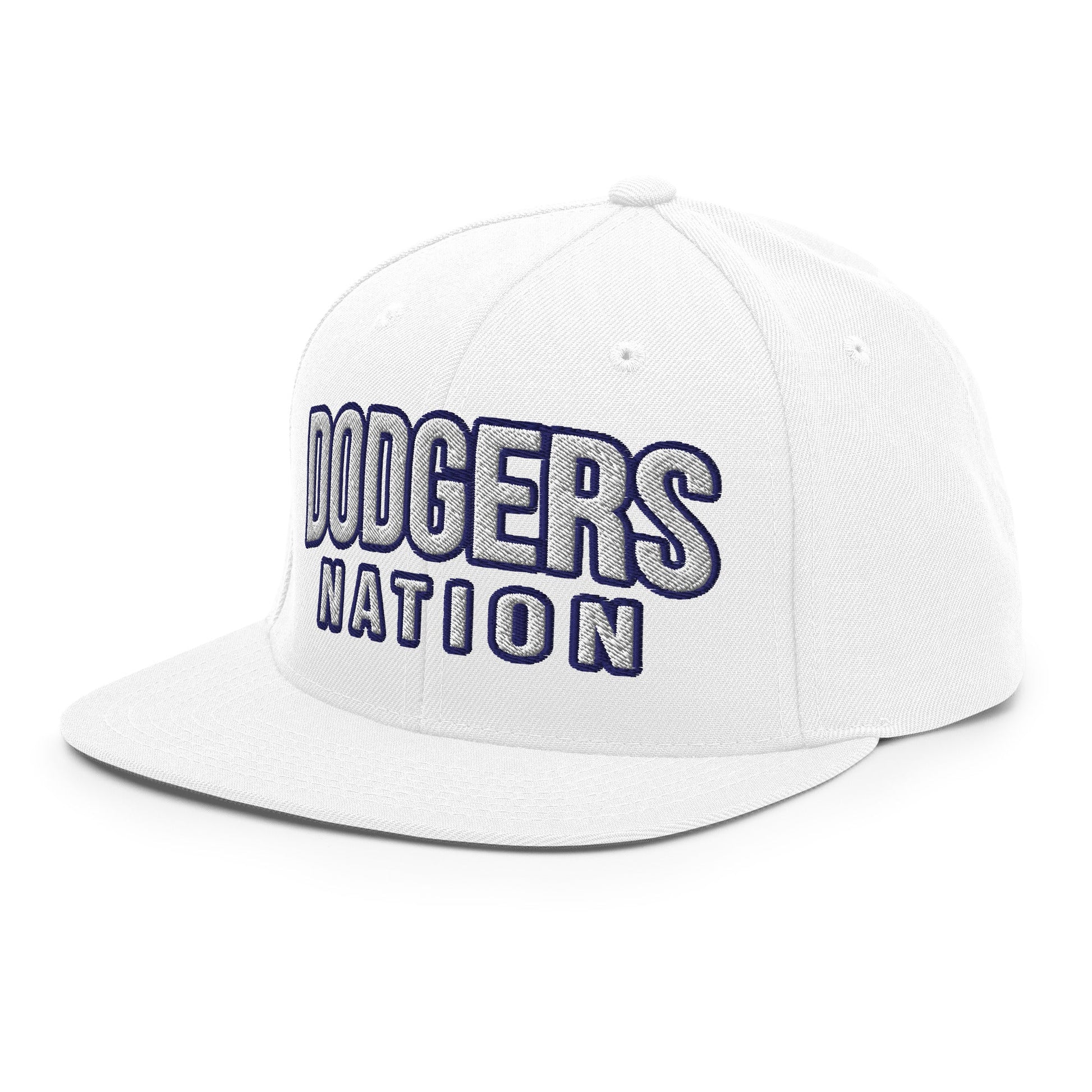 Snapback Hat | LI Dodgers Nation | Varsity Crest Logo
