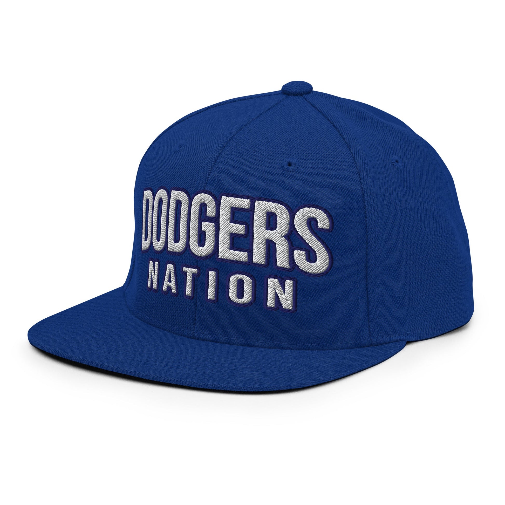 Snapback Hat | LI Dodgers Nation | Varsity Crest Logo