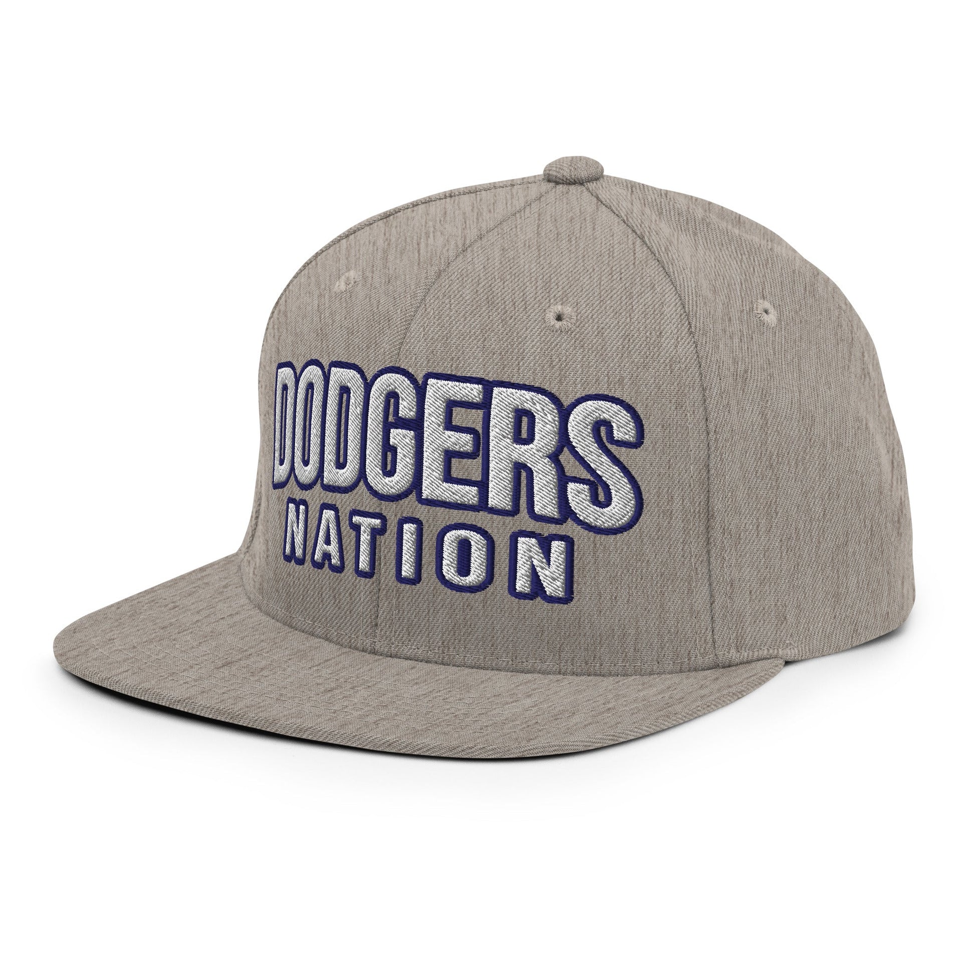 Snapback Hat | LI Dodgers Nation | Varsity Crest Logo