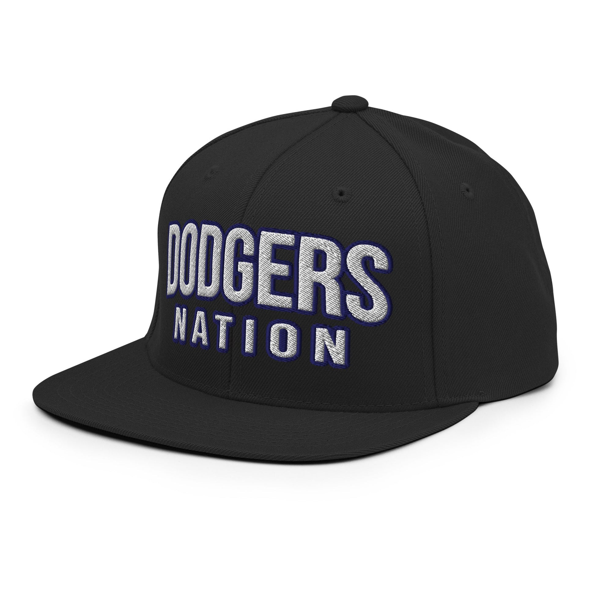 Snapback Hat | LI Dodgers Nation | Varsity Crest Logo