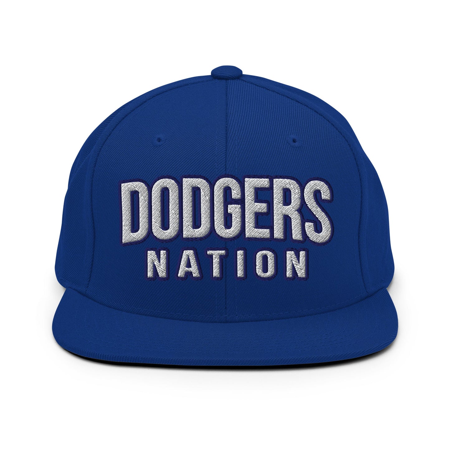 Snapback Hat | LI Dodgers Nation | Varsity Crest Logo