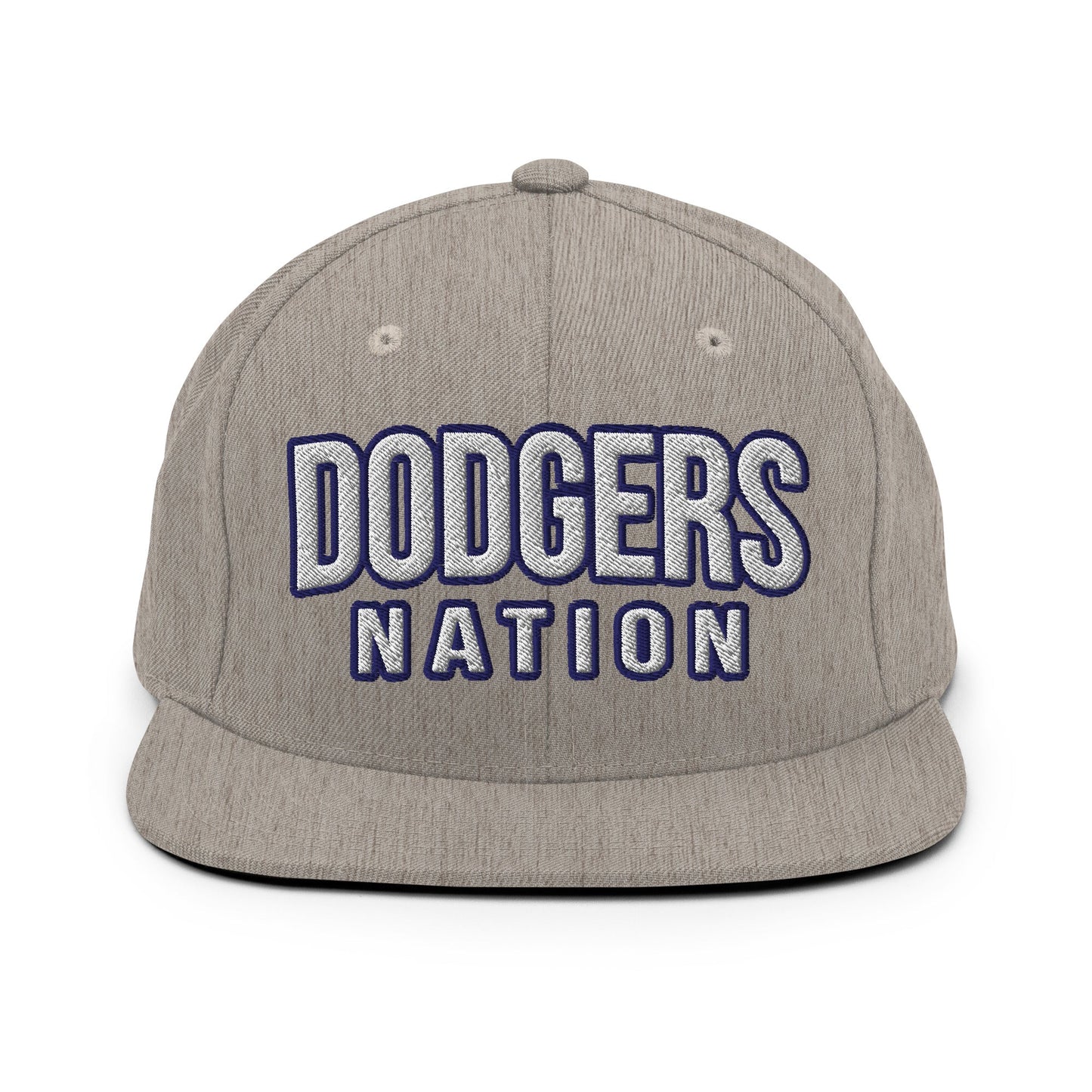 Snapback Hat | LI Dodgers Nation | Varsity Crest Logo