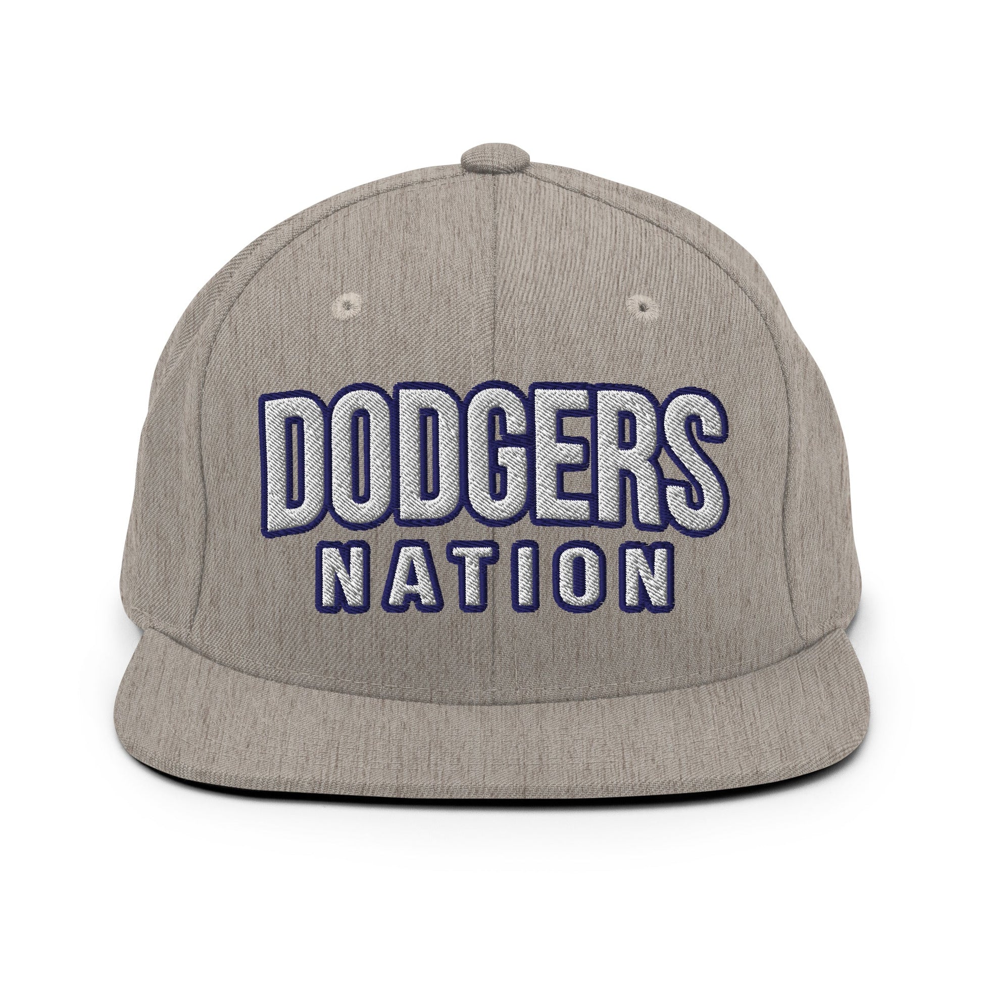 Snapback Hat | LI Dodgers Nation | Varsity Crest Logo