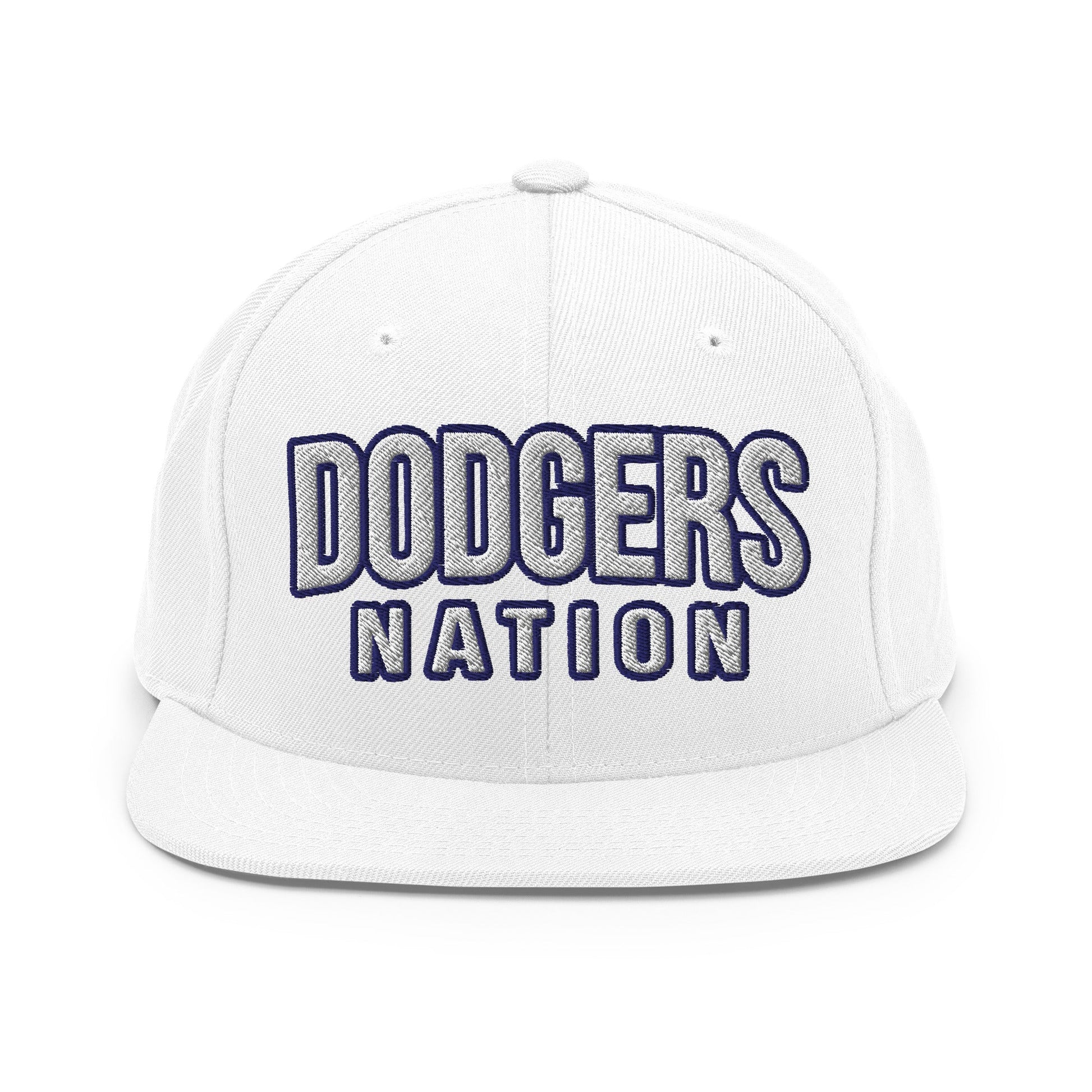 Snapback Hat | LI Dodgers Nation | Varsity Crest Logo