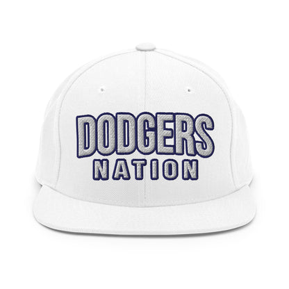 Snapback Hat | LI Dodgers Nation | Varsity Crest Logo