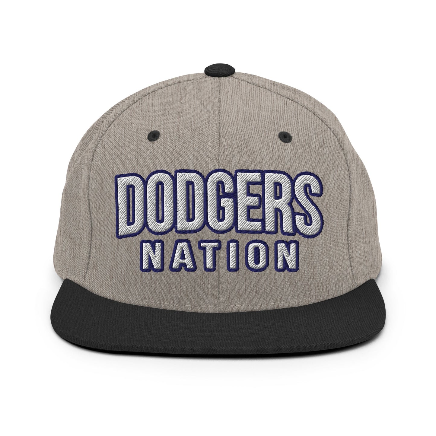 Snapback Hat | LI Dodgers Nation | Varsity Crest Logo