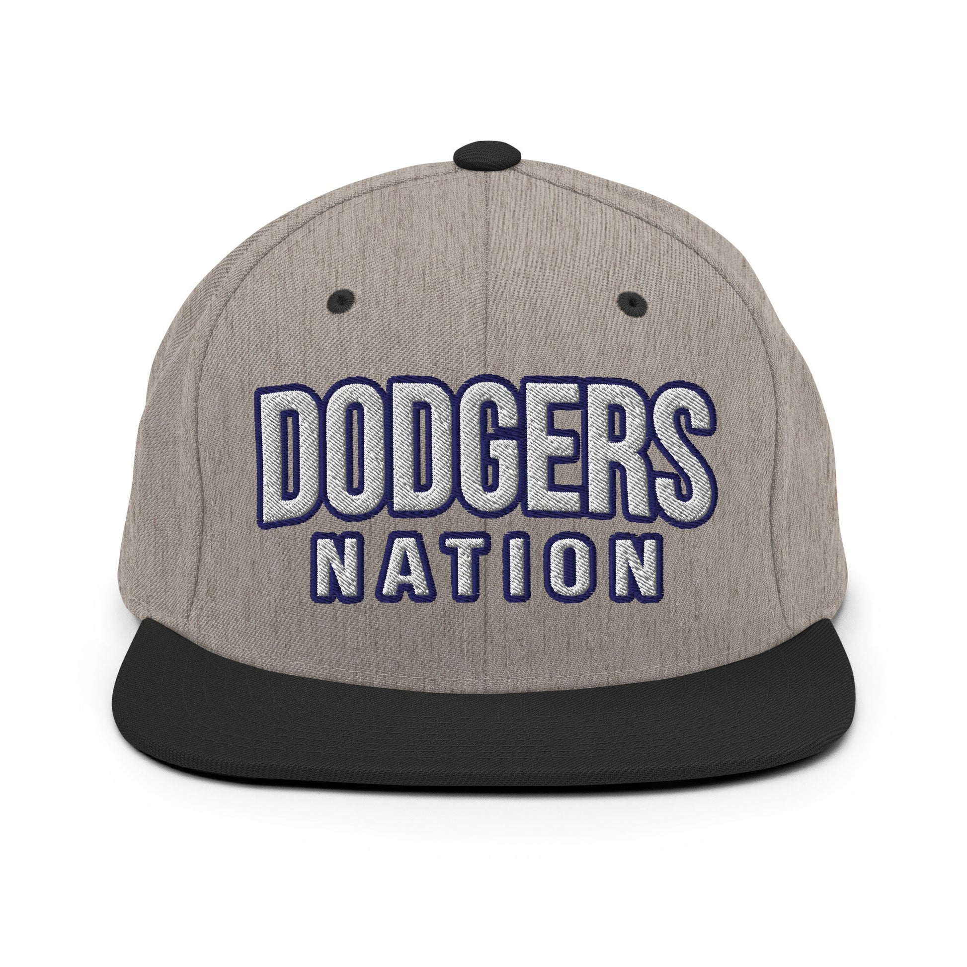 Snapback Hat | LI Dodgers Nation | Varsity Crest Logo