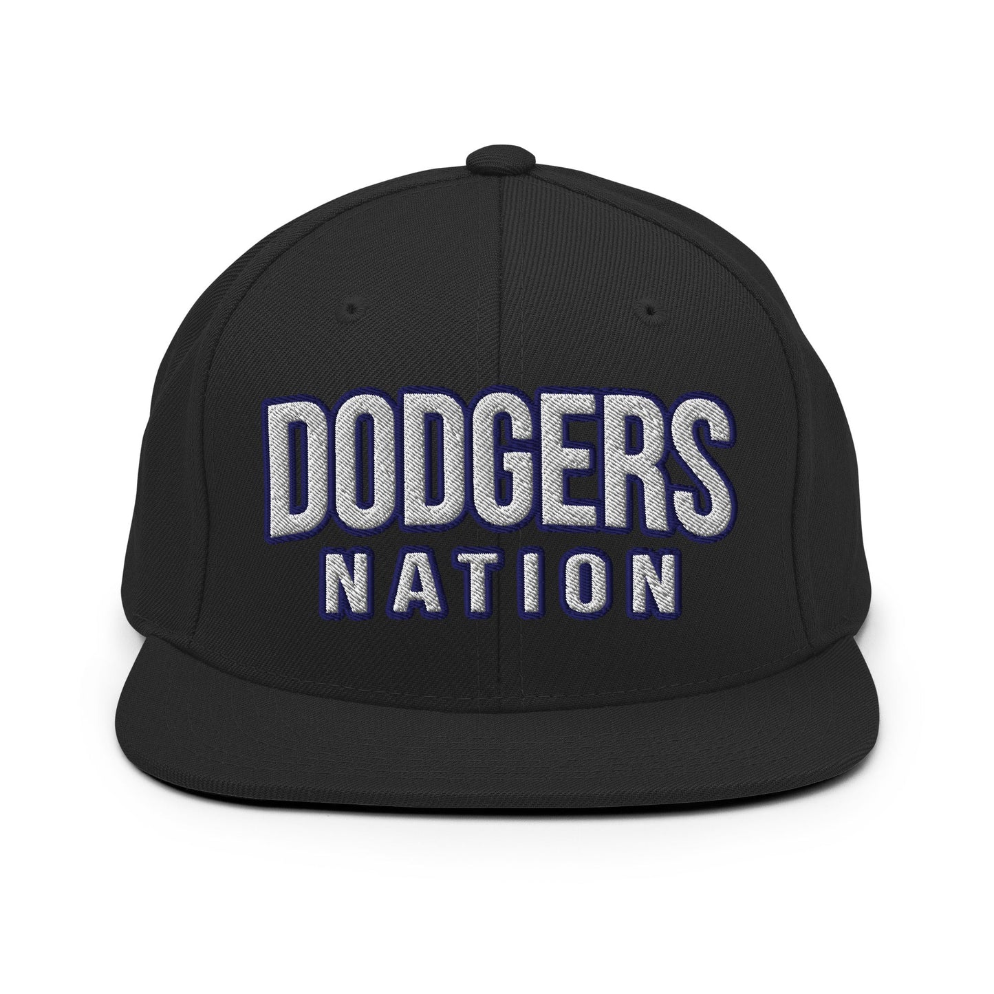 Snapback Hat | LI Dodgers Nation | Varsity Crest Logo