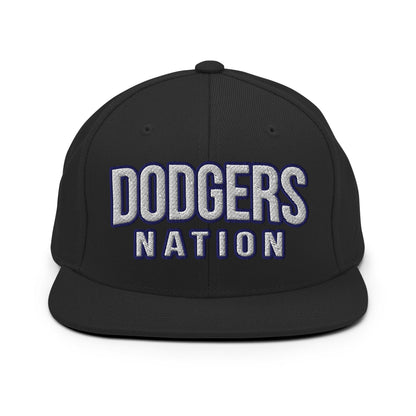 Snapback Hat | LI Dodgers Nation | Varsity Crest Logo