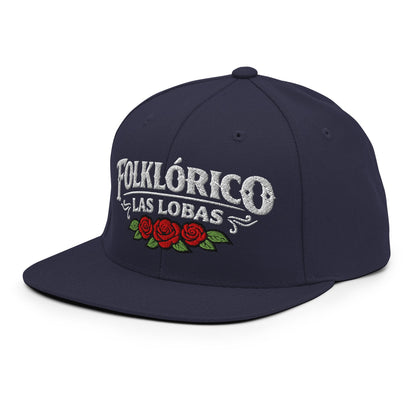 Snapback Hat | Los Lobitos | Las Lobas Logo
