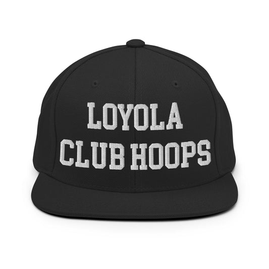Snapback Hat | Loyola MD Club Basketball | Hoops Logo
