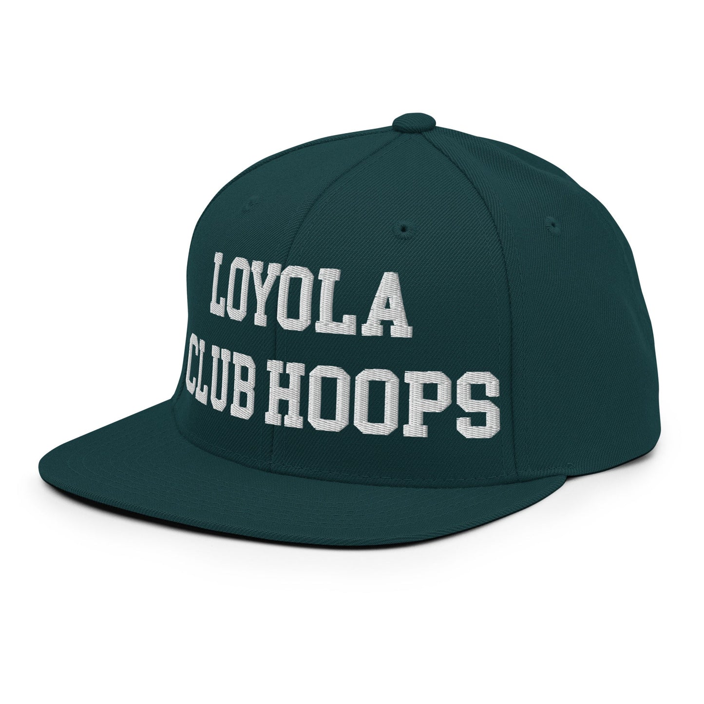 Snapback Hat | Loyola MD Club Basketball | Hoops Logo
