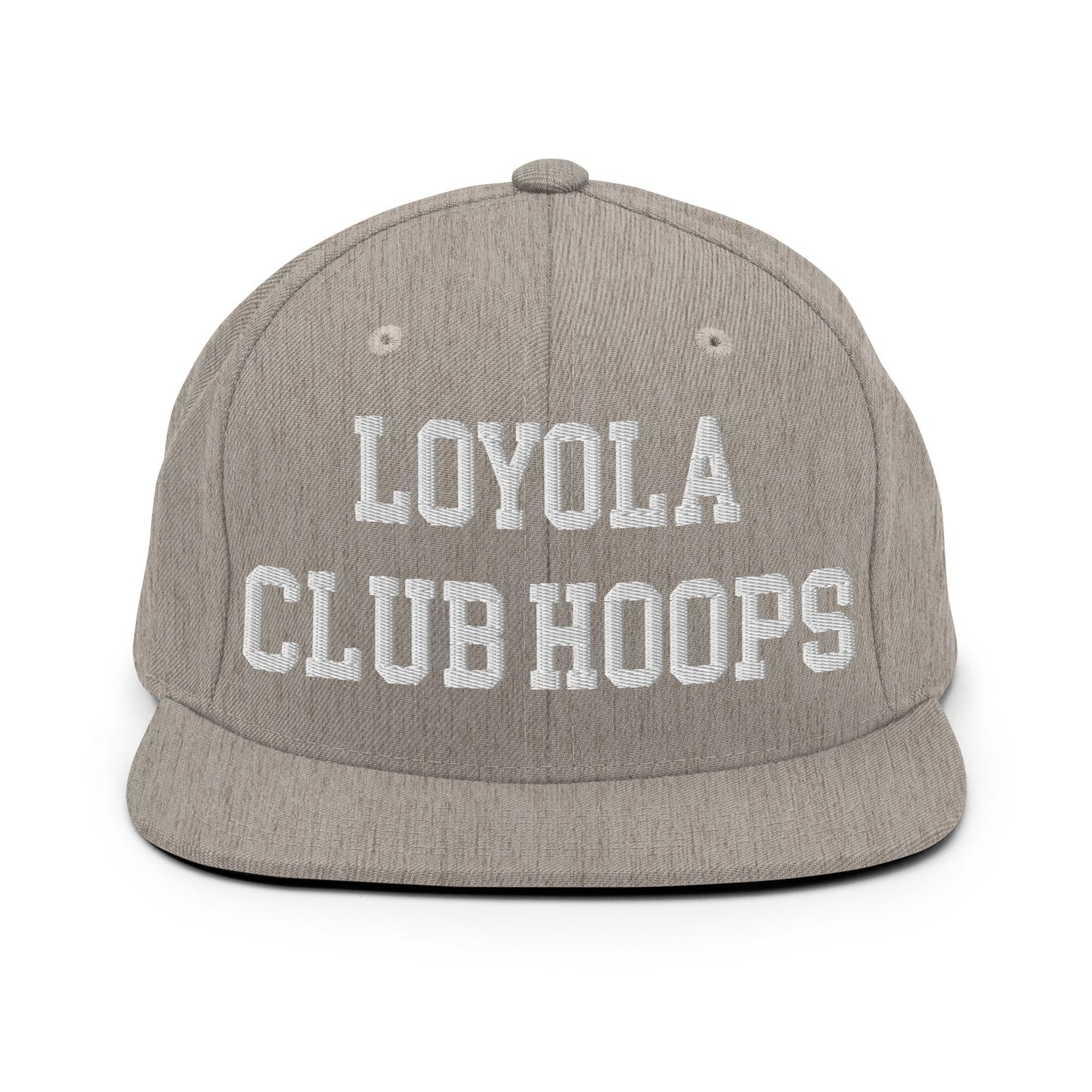 Snapback Hat | Loyola MD Club Basketball | Hoops Logo