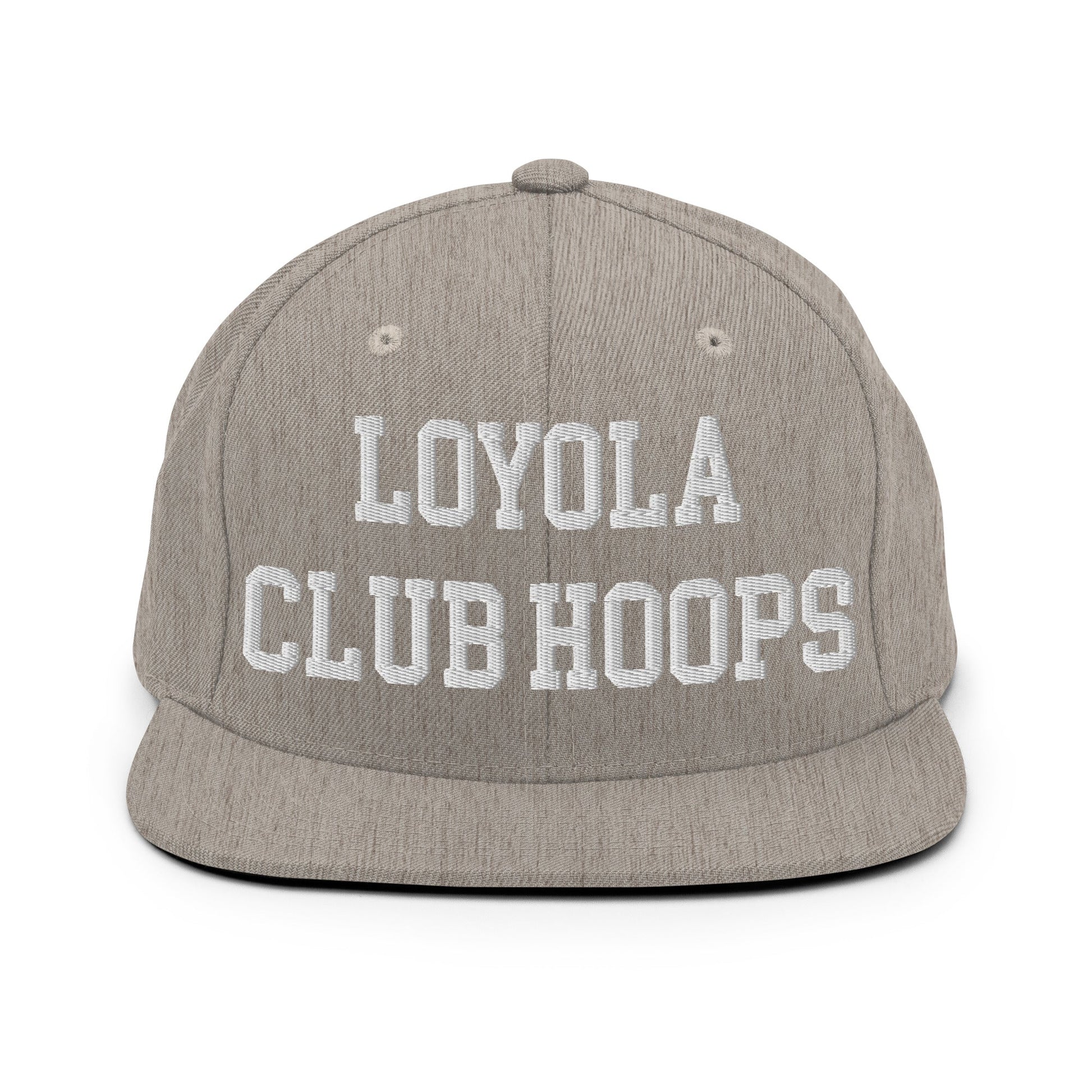 Snapback Hat | Loyola MD Club Basketball | Hoops Logo