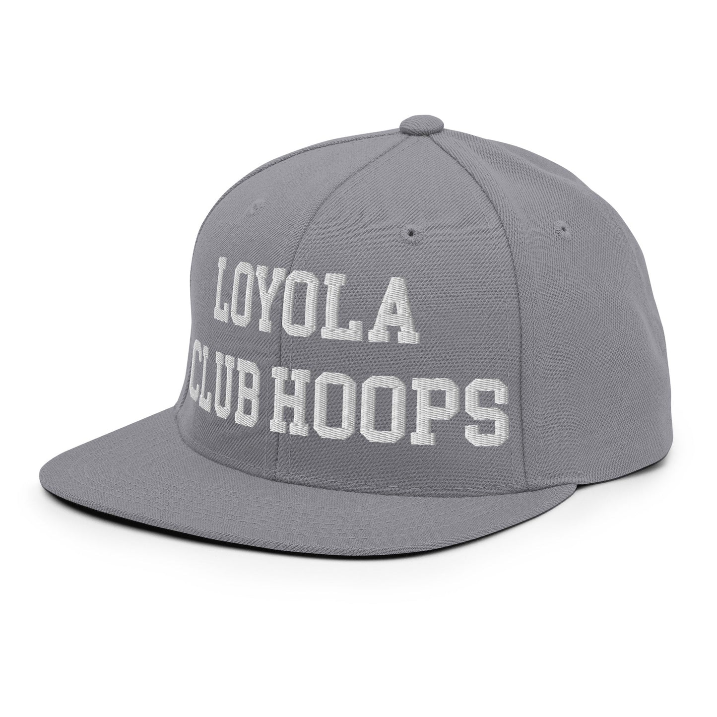 Snapback Hat | Loyola MD Club Basketball | Hoops Logo