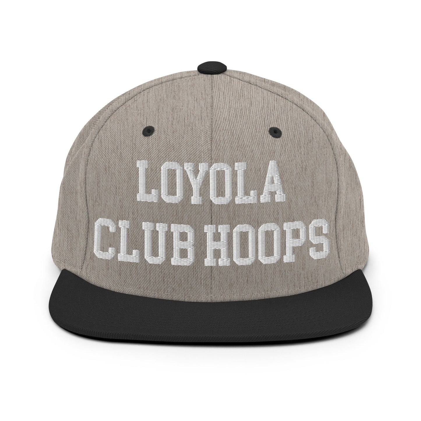 Snapback Hat | Loyola MD Club Basketball | Hoops Logo