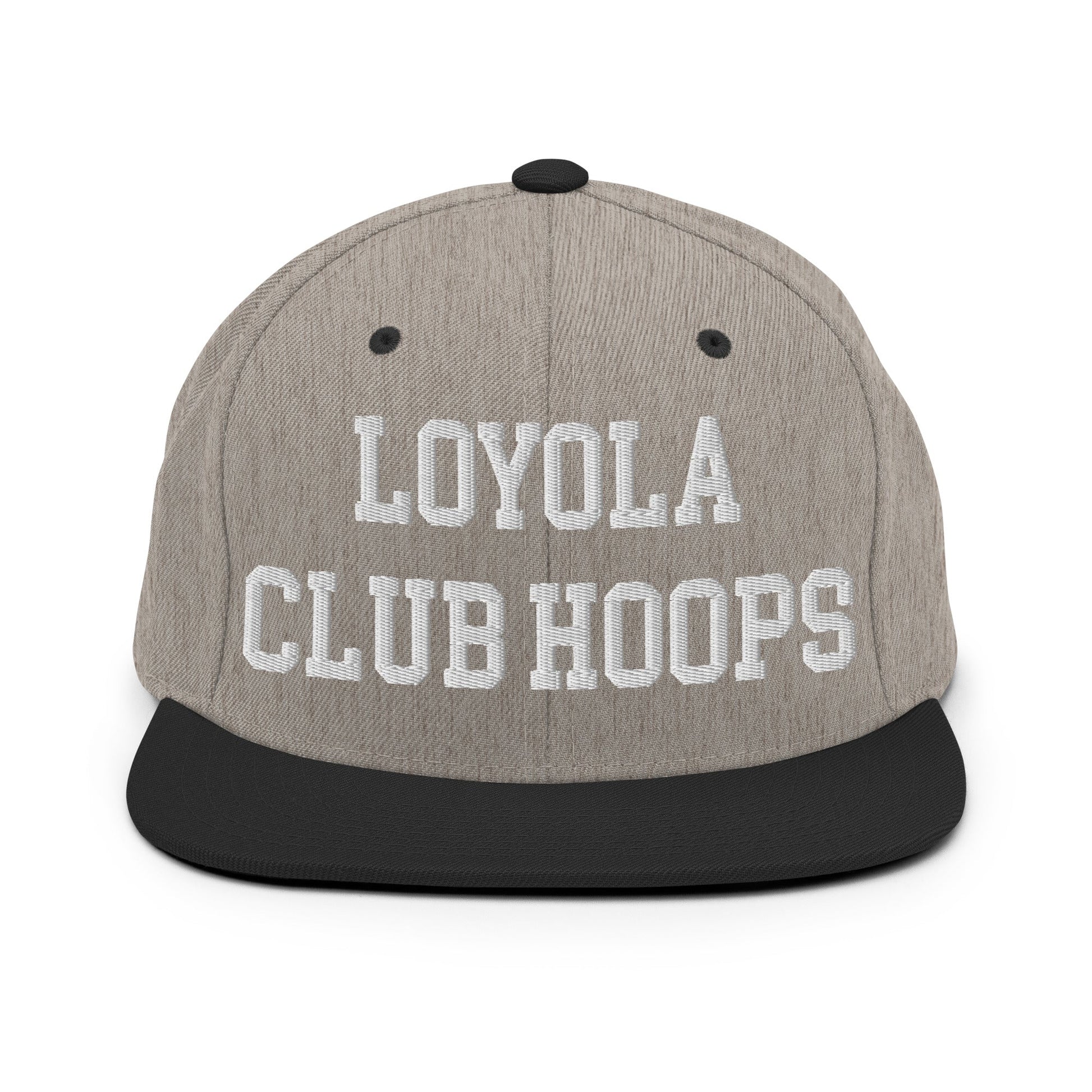 Snapback Hat | Loyola MD Club Basketball | Hoops Logo